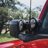 Rigid Industries 2021+ Ford Bronco Dual Pod A-Pillar Mount Kit M617 Rigid Industries Light Mounts  AXOPROS