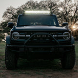 Rigid Industries 2021 Ford Bronco Roof Rack Light Kit (Incl. SR spot/flood Combo Bar) Rigid Industries Light Mounts  AXOPROS