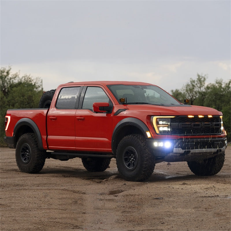 Rigid Industries 2021+ Ford Raptor Triple Fog Lights Kit Rigid Industries Light Mounts  AXOPROS
