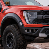 Rigid Industries 2021+ Ford Raptor Triple Fog Lights Kit Rigid Industries Light Mounts  AXOPROS