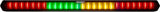 Rigid Industries 28in Chase Light Bar Universal - Rear Facing 27 Mode 5 Color LED Light Bar Rigid Industries Tail Lights  AXOPROS