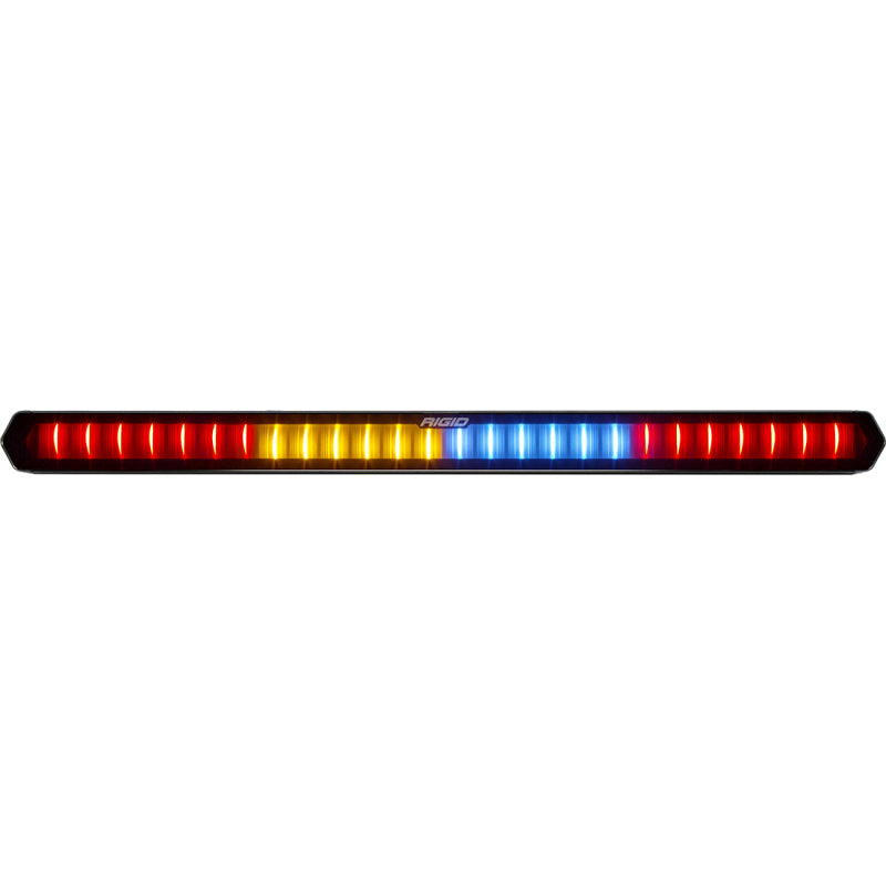 Rigid Industries 28in Chase Light Bar Universal - Rear Facing 27 Mode 5 Color LED Light Bar Rigid Industries Tail Lights  AXOPROS