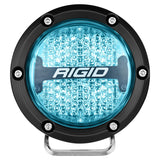 Rigid Industries 360-Series 4in LED Off-Road Diffused Beam - RGBW Backlight (Pair) Rigid Industries Light Bars & Cubes  AXOPROS