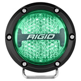 Rigid Industries 360-Series 4in LED Off-Road Diffused Beam - RGBW Backlight (Pair) Rigid Industries Light Bars & Cubes  AXOPROS