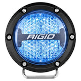 Rigid Industries 360-Series 4in LED Off-Road Diffused Beam - RGBW Backlight (Pair) Rigid Industries Light Bars & Cubes  AXOPROS