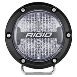 Rigid Industries 360-Series 4in LED Off-Road Diffused Beam - RGBW Backlight (Pair) Rigid Industries Light Bars & Cubes  AXOPROS