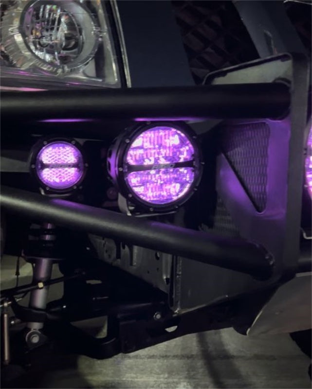 Rigid Industries 360-Series 4in LED Off-Road Diffused Beam - RGBW Backlight (Pair) Rigid Industries Light Bars & Cubes  AXOPROS