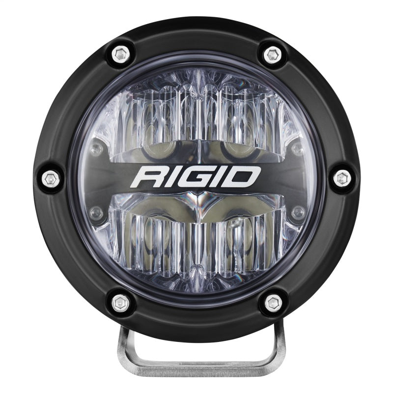 Rigid Industries 360-Series 4in LED Off-Road Drive Beam - RGBW (Pair) Rigid Industries Light Bars & Cubes  AXOPROS