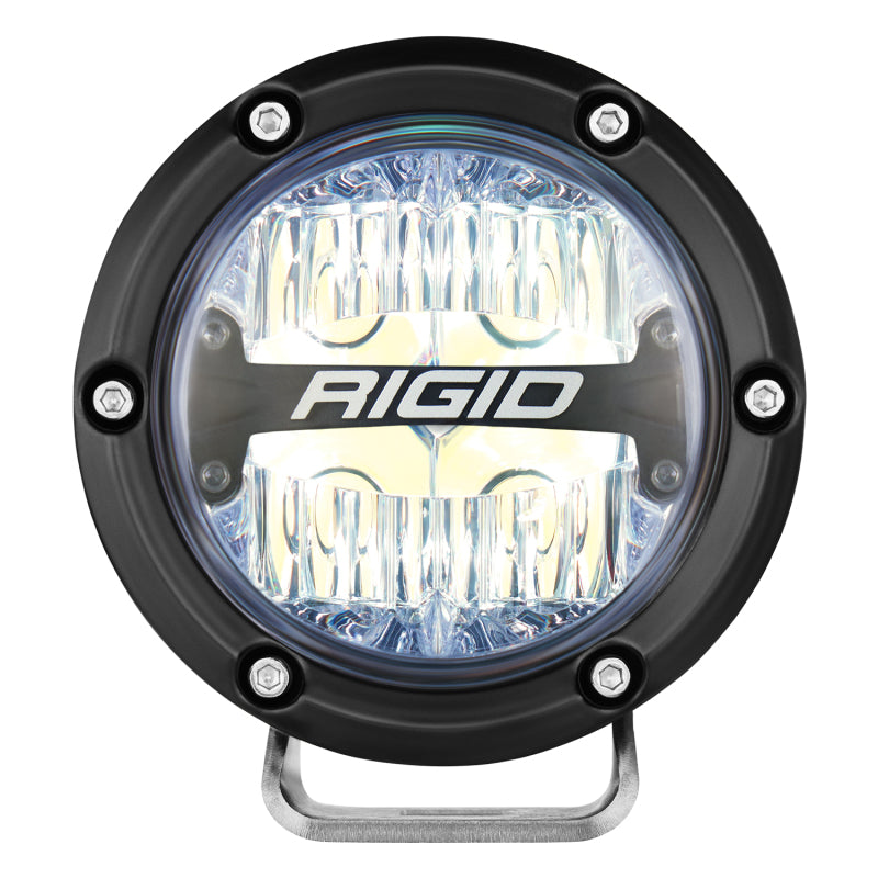 Rigid Industries 360-Series 4in LED Off-Road Drive Beam - RGBW (Pair) Rigid Industries Light Bars & Cubes  AXOPROS