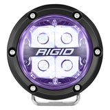 Rigid Industries 360-Series 4in LED Off-Road Spot Beam - RGBW (Pair) Rigid Industries Light Bars & Cubes  AXOPROS