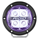 Rigid Industries 360-Series 4in LED Off-Road Spot Beam - RGBW (Pair) Rigid Industries Light Bars & Cubes  AXOPROS