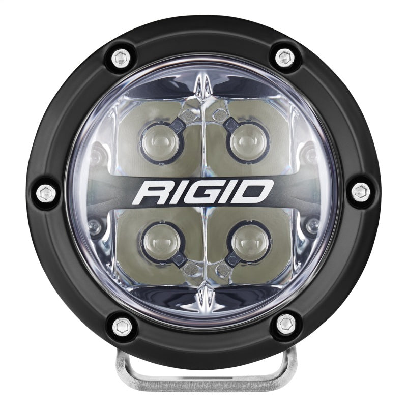 Rigid Industries 360-Series 4in LED Off-Road Spot Beam - RGBW (Pair) Rigid Industries Light Bars & Cubes  AXOPROS