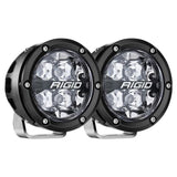 Rigid Industries 360-Series 4in LED Off-Road Spot Beam - RGBW (Pair) Rigid Industries Light Bars & Cubes  AXOPROS