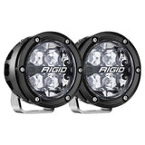 Rigid Industries 360-Series 4in LED Off-Road Spot Beam - RGBW (Pair) Rigid Industries Light Bars & Cubes  AXOPROS