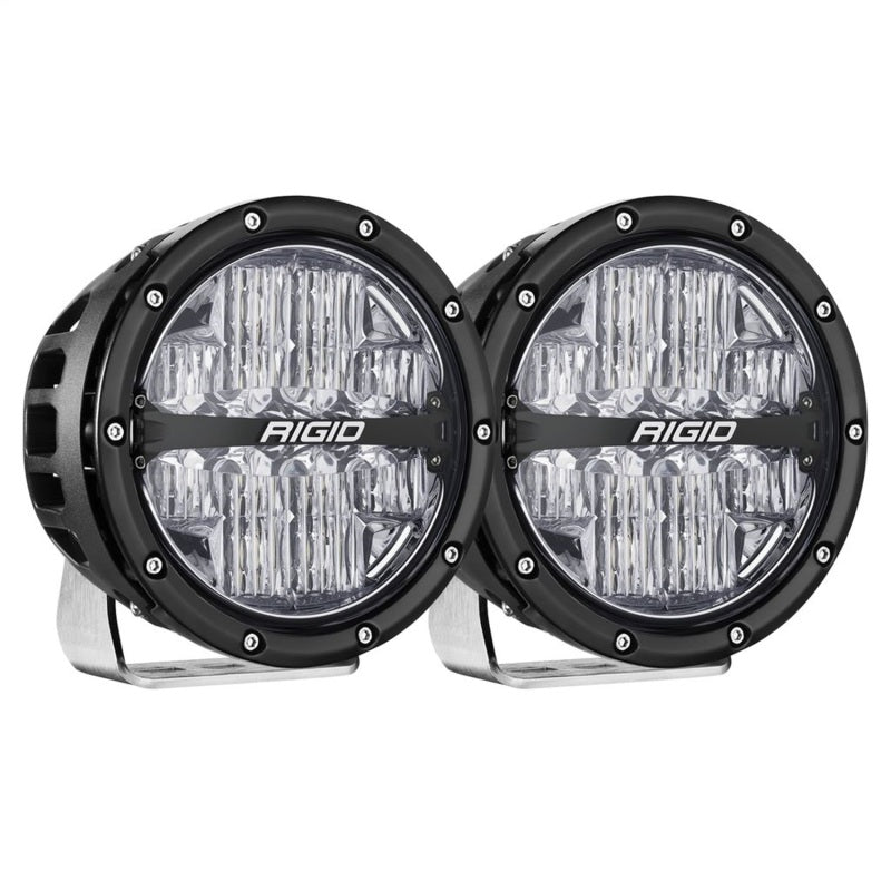 Rigid Industries 360-Series 6in LED Off-Road Drive Beam - RGBW (Pair) Rigid Industries Light Bars & Cubes  AXOPROS