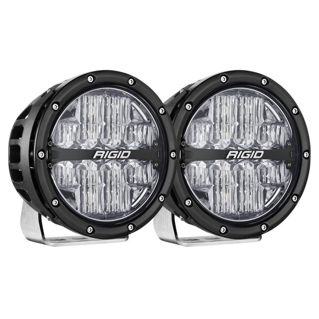 Rigid Industries 360-Series 6in LED Off-Road Drive Beam - RGBW (Pair) Rigid Industries Light Bars & Cubes  AXOPROS