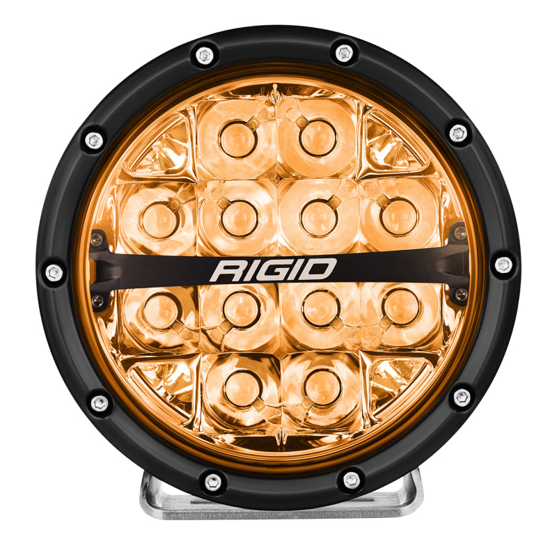 Rigid Industries 360-Series 6in LED Off-Road Spot Beam - RGBW Rigid Industries Light Bars & Cubes  AXOPROS