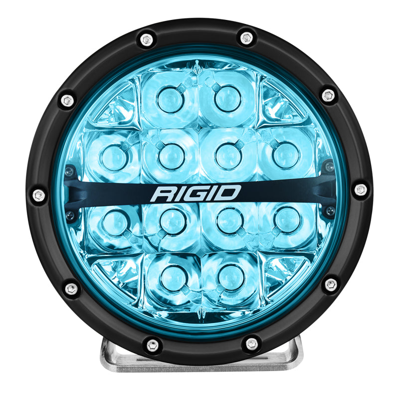 Rigid Industries 360-Series 6in LED Off-Road Spot Beam - RGBW Rigid Industries Light Bars & Cubes  AXOPROS