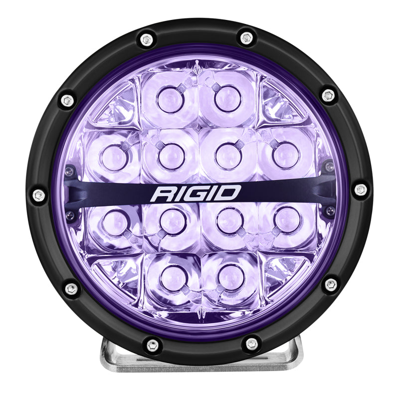 Rigid Industries 360-Series 6in LED Off-Road Spot Beam - RGBW Rigid Industries Light Bars & Cubes  AXOPROS