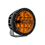 Rigid Industries 360-Series 6in SAE Fog w/ Amber PRO Lens - White (Pair) Rigid Industries Light Bars & Cubes  AXOPROS