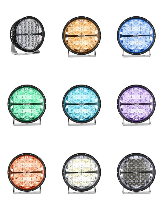 Rigid Industries 360-Series 9in LED Off-Road Spot Beam - RGBW Rigid Industries Light Bars & Cubes  AXOPROS