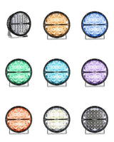 Rigid Industries 360-Series 9in LED Off-Road Spot Beam - RGBW Rigid Industries Light Bars & Cubes  AXOPROS