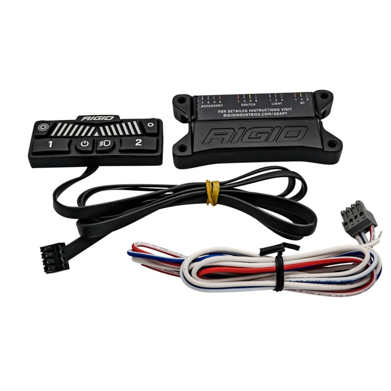 Rigid Industries Adapt Light Bar Dash Switch Panel Controller Kit Rigid Industries Light Bars & Cubes  AXOPROS