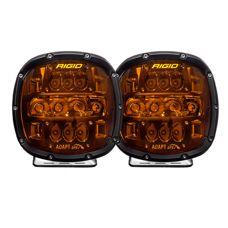 Rigid Industries Adapt XP w/ Amber PRO Lens (Pair) Rigid Industries Light Bars & Cubes  AXOPROS
