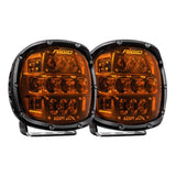 Rigid Industries Adapt XP w/ Amber PRO Lens (Pair) Rigid Industries Light Bars & Cubes  AXOPROS