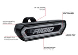 Rigid Industries Chase Tail Light Kit w/ Mounting Bracket - Amber Rigid Industries Tail Lights  AXOPROS