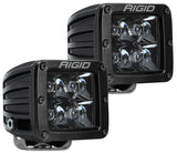 Rigid Industries D-Series Midnight Edition - Spot - Set of 2 Rigid Industries Light Bars & Cubes  AXOPROS