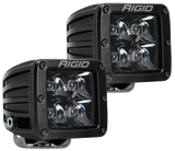 Rigid Industries D-Series Midnight Edition - Spot - Set of 2 Rigid Industries Light Bars & Cubes  AXOPROS