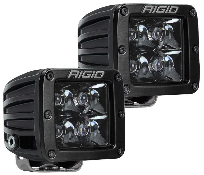 Rigid Industries D-Series Midnight Edition - Spot - Set of 2 Rigid Industries Light Bars & Cubes  AXOPROS