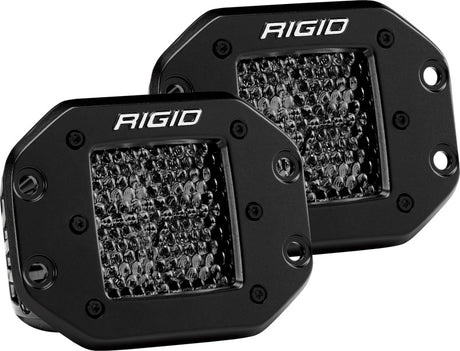 Rigid Industries D Series PRO Midnight Edition - Spot - Diffused - Pair Rigid Industries Light Bars & Cubes  AXOPROS
