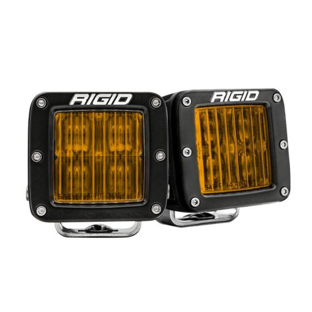Rigid Industries D-Series PRO SAE Fog Yellow Pair Rigid Industries Light Bars & Cubes  AXOPROS