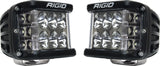 Rigid Industries D-SS - Driving - Set of 2 - Black Housing Rigid Industries Light Bars & Cubes  AXOPROS