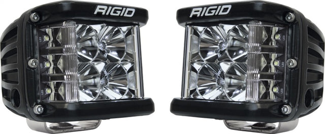 Rigid Industries D-SS - Flood - Set of 2 - Black Housing Rigid Industries Light Bars & Cubes  AXOPROS