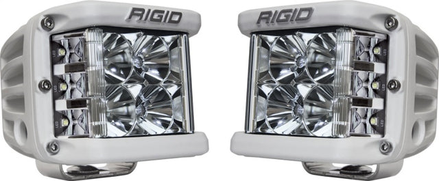 Rigid Industries D-SS - Flood - Set of 2 - White Housing Rigid Industries Light Bars & Cubes  AXOPROS