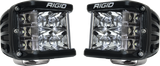 Rigid Industries D-SS - Spot - Set of 2 - Black Housing Rigid Industries Light Bars & Cubes  AXOPROS