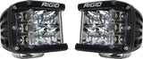 Rigid Industries D-SS - Spot - Set of 2 - Black Housing Rigid Industries Light Bars & Cubes  AXOPROS