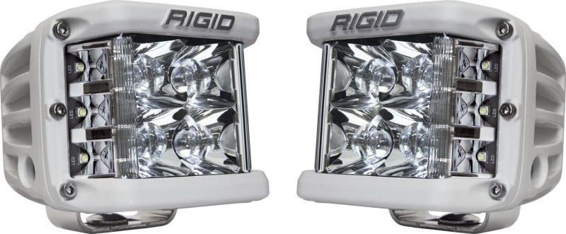 Rigid Industries D-SS - Spot - Set of 2 - White Housing Rigid Industries Light Bars & Cubes  AXOPROS