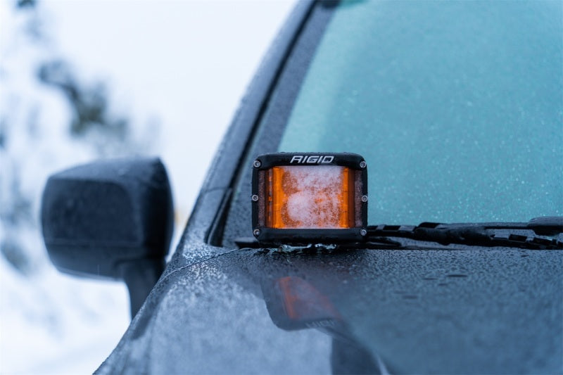 Rigid Industries D-SS Spot w/ Amber PRO Lens (Pair) Rigid Industries Light Bars & Cubes  AXOPROS