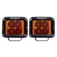 Rigid Industries D-SS Spot w/ Amber PRO Lens (Pair) Rigid Industries Light Bars & Cubes  AXOPROS