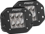 Rigid Industries D2 - Flush Mount - Driving Pair Rigid Industries Light Bars & Cubes  AXOPROS