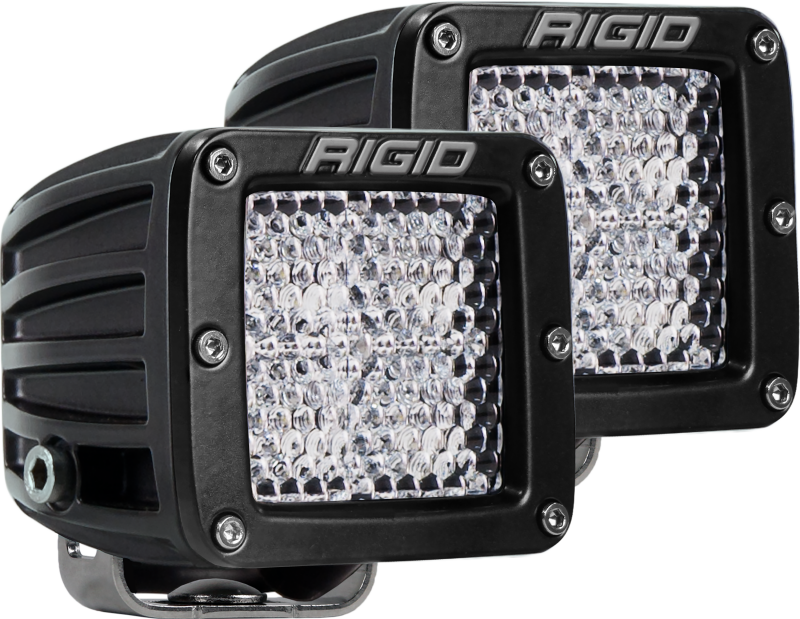 Rigid Industries Dually - 60 Deg. Lens - Set of 2 Rigid Industries Light Bars & Cubes  AXOPROS
