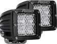 Rigid Industries Dually - 60 Deg. Lens - Set of 2 Rigid Industries Light Bars & Cubes  AXOPROS