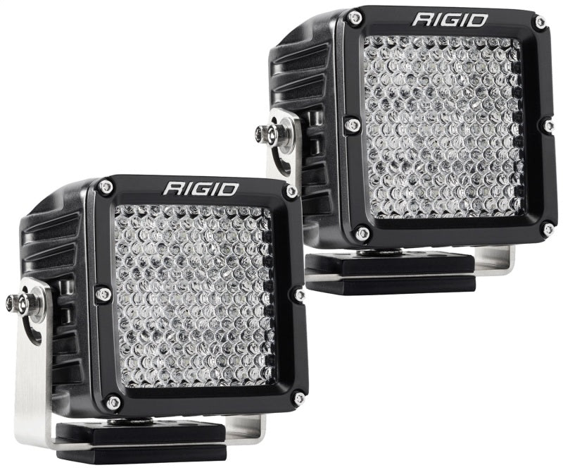 Rigid Industries Dually XL Hybrid Diffused - Spot (Set of 2) Rigid Industries Light Bars & Cubes  AXOPROS