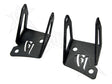 Rigid Industries Jeep JK - A-Pillar Mount Kit - Mounts set of Dually/D2 Rigid Industries Light Mounts  AXOPROS