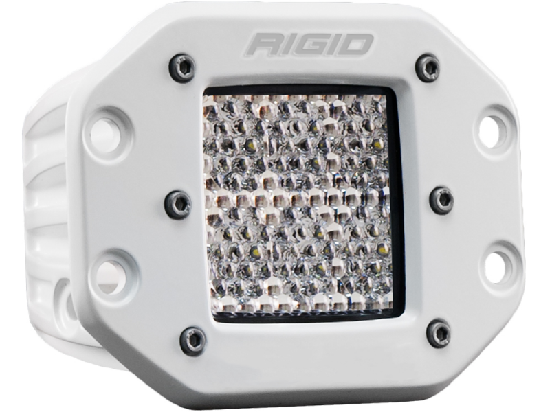 Rigid Industries Marine - Flush Mount - Dually - 60 Deg. Lens - Single Rigid Industries Light Bars & Cubes  AXOPROS