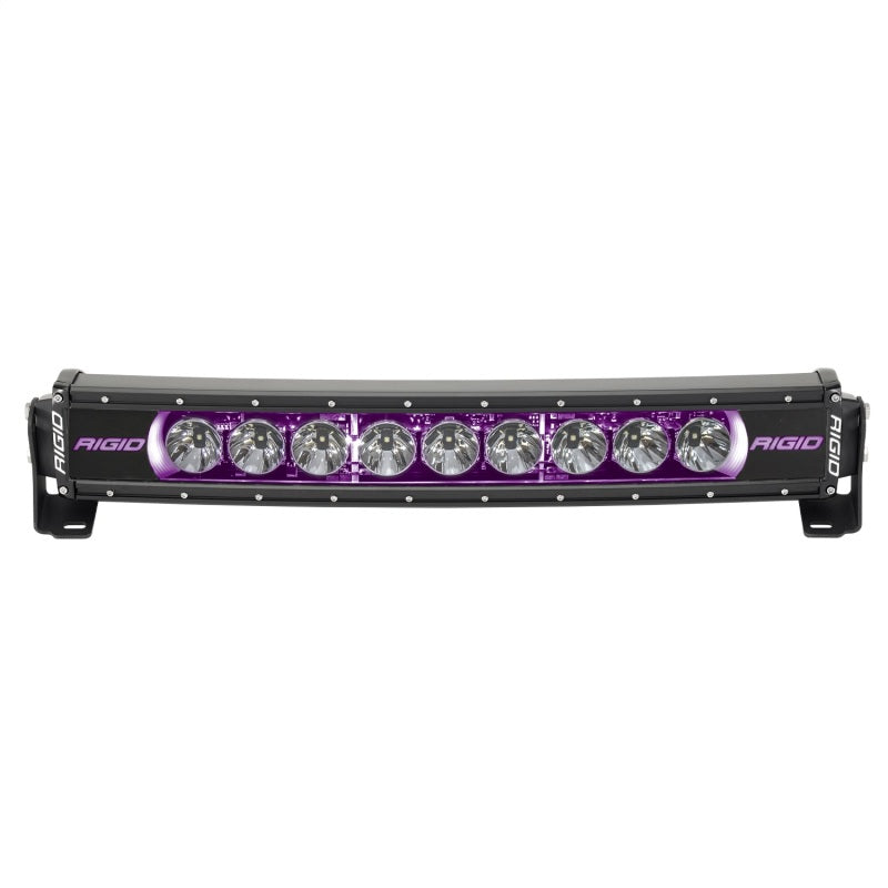 Rigid Industries Radiance+ Curved 20in. RGBW Light Bar Rigid Industries Light Bars & Cubes  AXOPROS